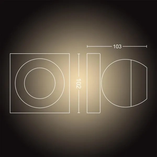 Spot LED dimabil Hue BUCKRAM 1xGU10/5W/230V Philips 50471/30/P9