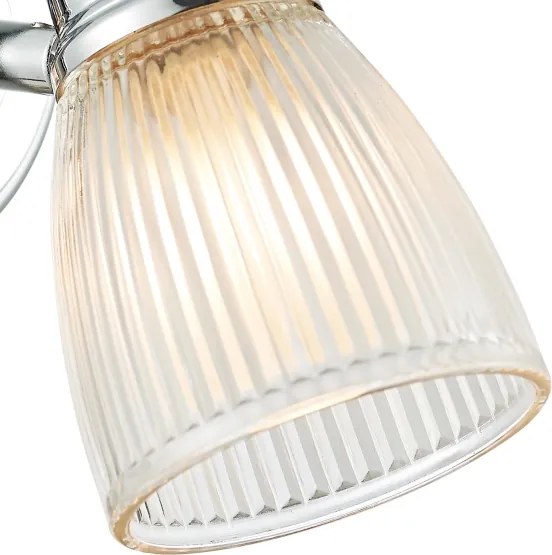 Där Lighting CED0738 - Aplică de perete pentru baie CEDRIC 1xG9/25W/230V IP44 crom