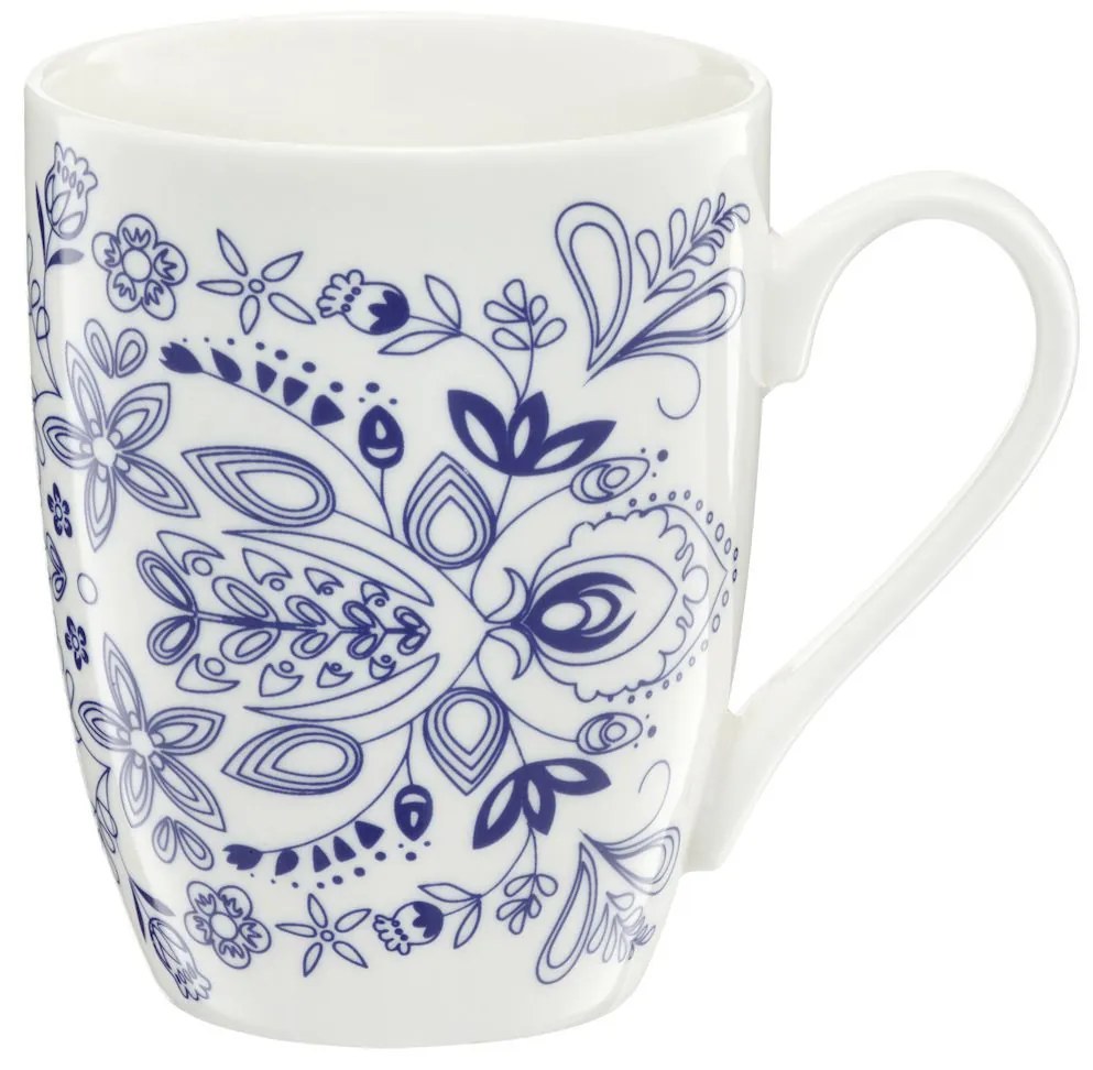 Cana cu decor in mijloc 370ml Folk