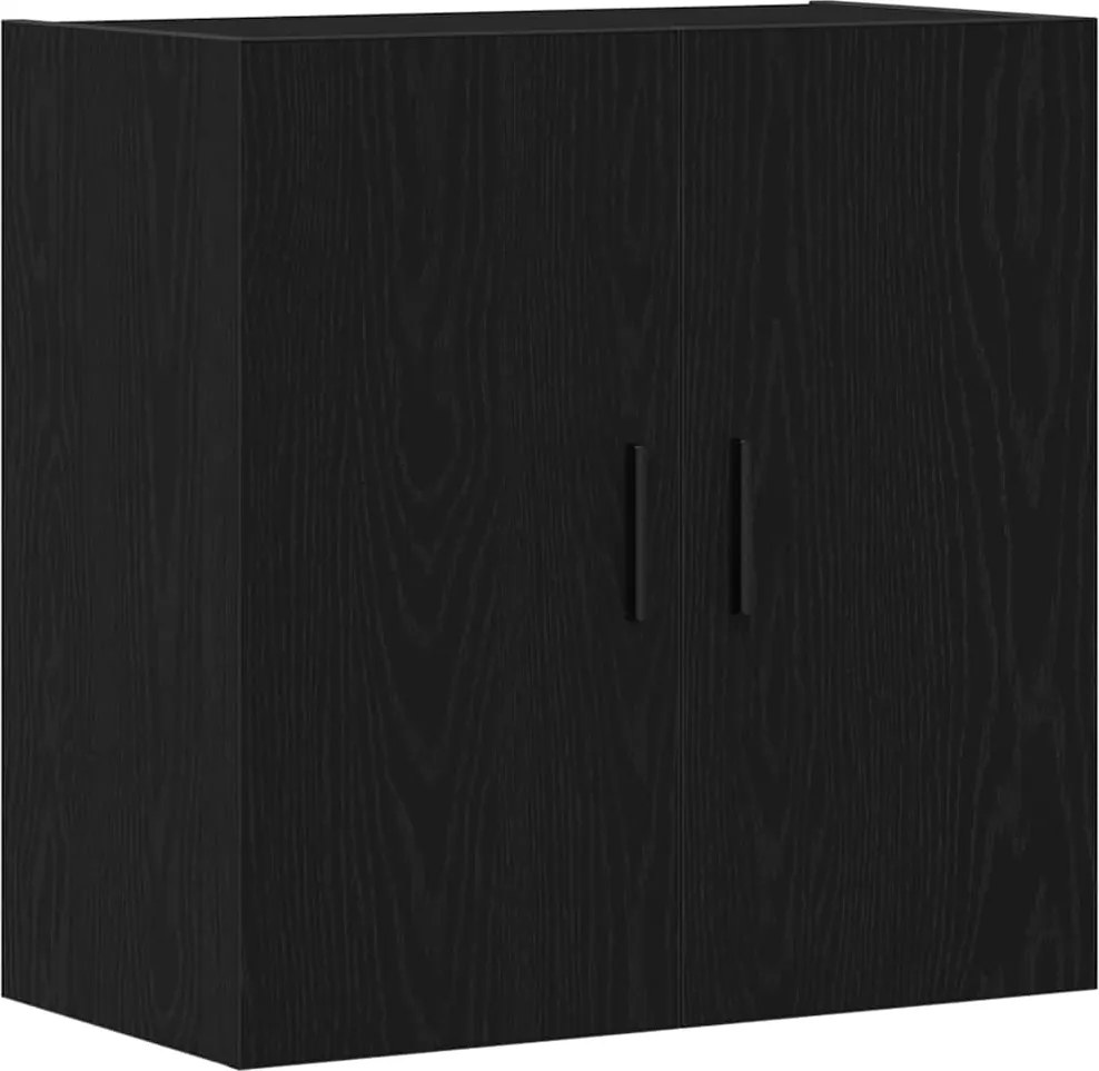 vidaXL Cabinet suspendat Stejar Negru 60 x 31 x 60 cm Lemn compozit
