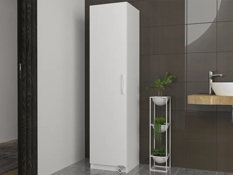 Dulap Organizator Baie/Bucatarie UnicUtil, 44 x 44 x 180 cm, Alb