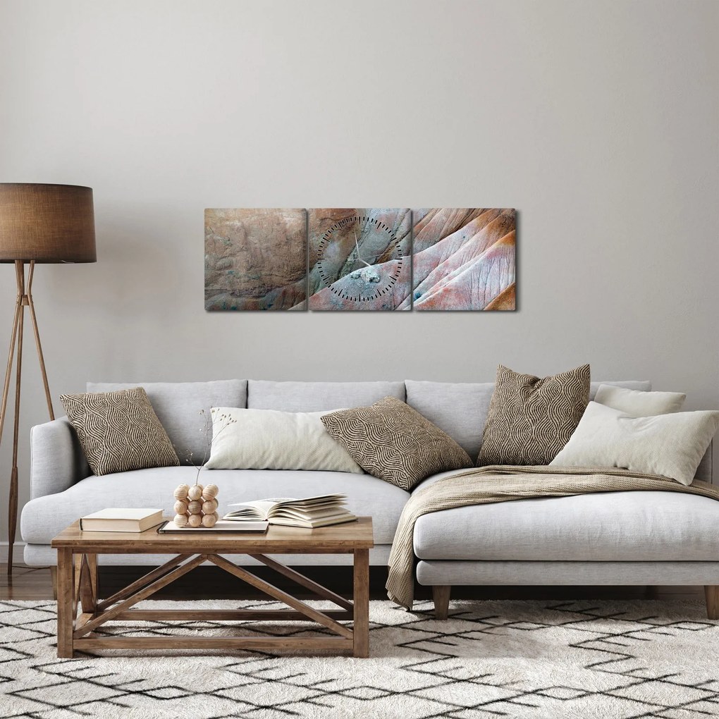 Tablou cu pietre, Brzce Canyon (cu ceas) (90x30 cm)