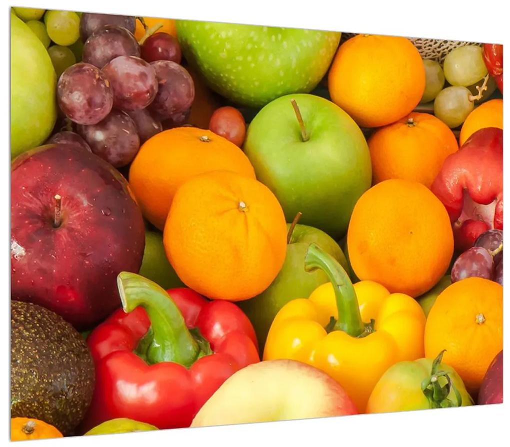 Tablou cu legume și fructe (70x50 cm), în 40 de alte dimensiuni noi