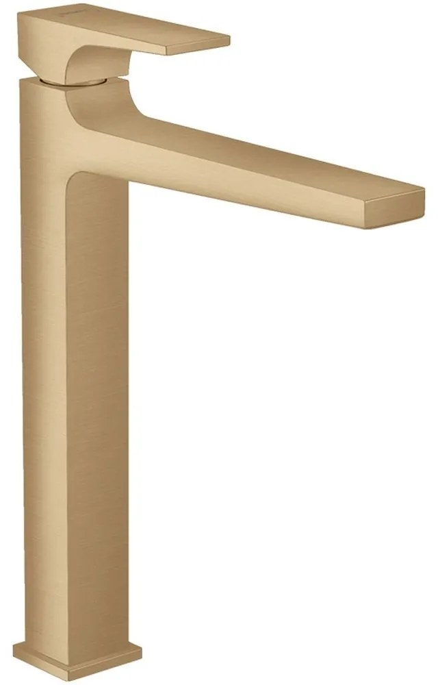 Baterie lavoar bronz periat cu ventil, Hansgrohe Metropol 260 Bronz periat