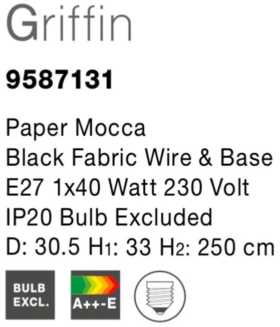 Lustra moderna design decorativ Griffin NVL-9587131