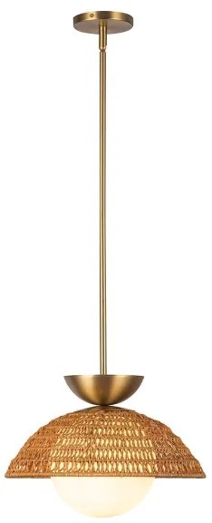 Alora Mood ALM-PERTH-P-GD - Lustră pe tijă PERTH, 1xE27/60W/230V, Ø 37,5 cm, aurie