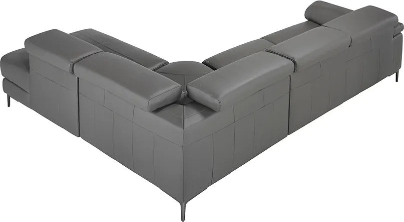 Coltar dreapta design italian LUX tapitat cu piele naturala Alfredo