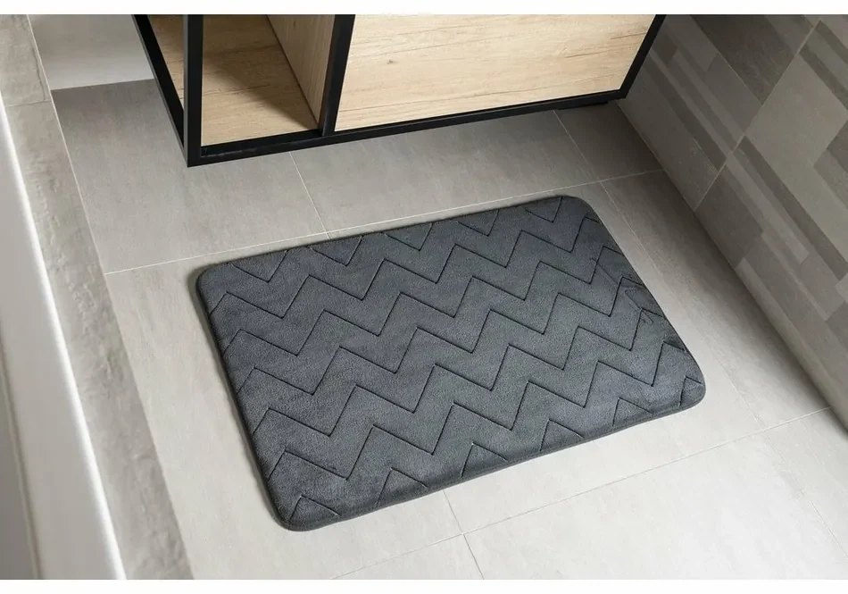 GEDY 96MS508085 Covoraș de baie Mousse antracit,50 x 80 cm