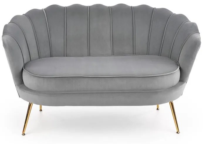 Canapea fixa Amorinito XL velvet gri