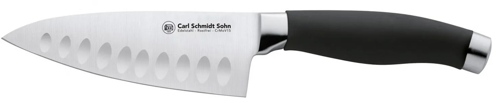 Cutit santoku pentru legume Shikoku - 13 cm lama otel 5CR Mov15 - 020088