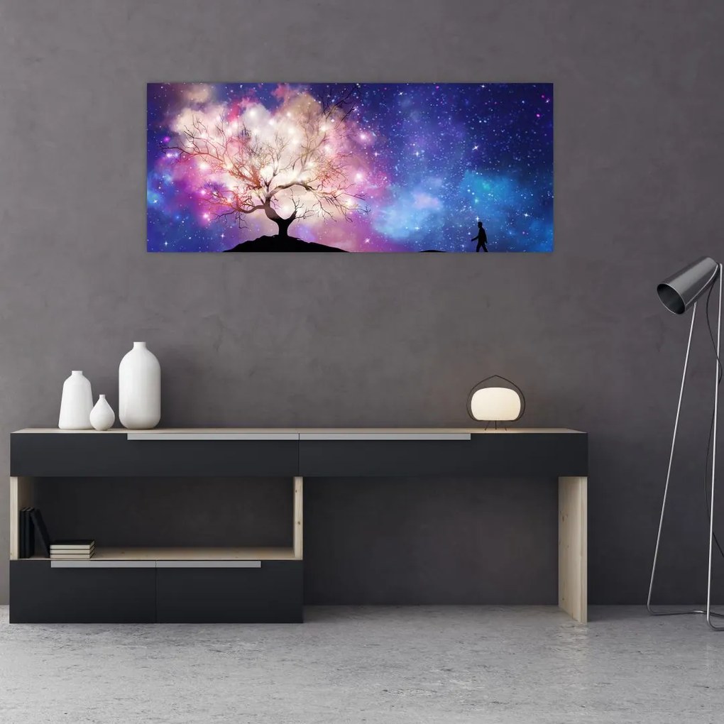 Tablou - Raborele spațial (120x50 cm)