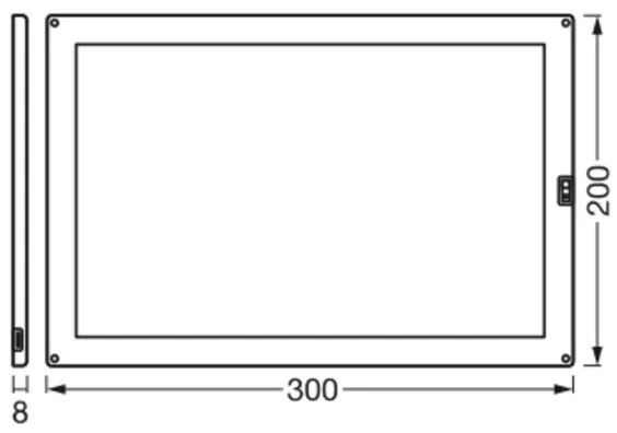 Iluminat LED reglabil SMART+ UNDERCABINET 8W/24V Wi-Fi pentru mobilier