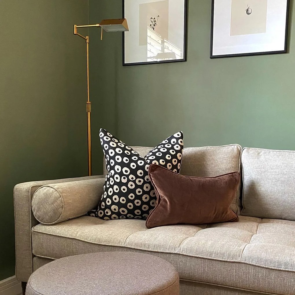 Lampă de podea din alamă incluzând LED cu dimmer tactil - Notia