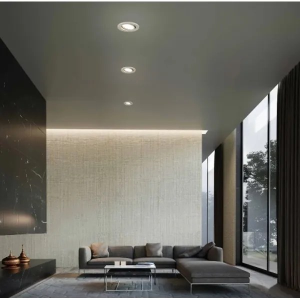 SET 3x corp de iluminat LED pentru baie 1xGU10/3W/230V IP23 crom mat Briloner 7221-032