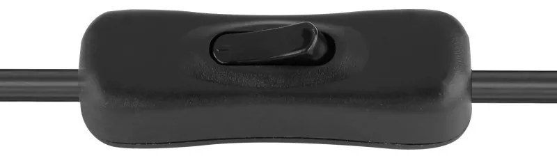 Veioza, lampa de masa design modern MILLEY negru, auriu