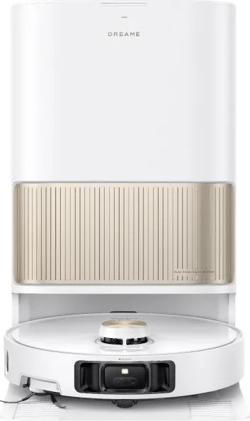 Aspirator robot Dreame L40s Pro Ultra RLL74CE, 19000 Pa, 5200 mAh, 60 W, Pana la 168 m², Statie de incarcare, golire automata si autocuratare, Autonomie de 180 min, Alb