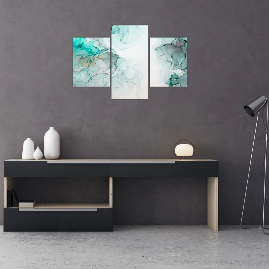 Tablou - Abstract din cerneală 2 (90x60 cm)