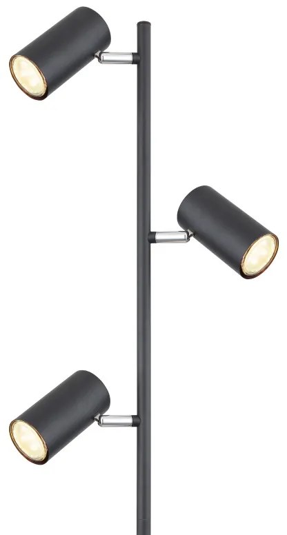 Lampadar / lampa de podea design modern Robby negru 57910SB GL