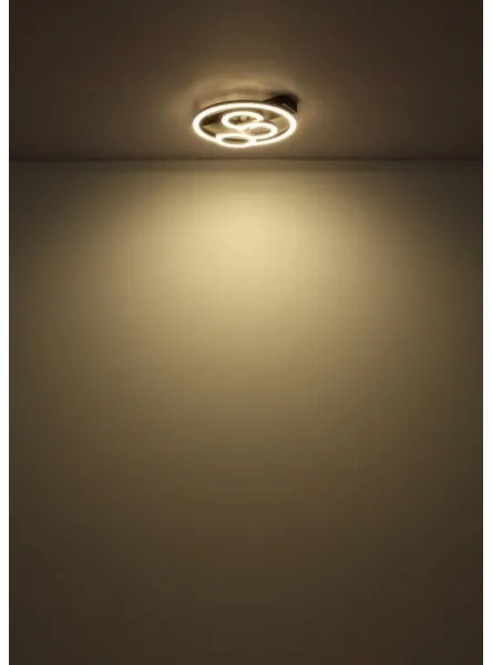Globo 48040-40 - Plafonieră LED dimabilă DARRYL I 40W/230V, dim. 35 x 33 cm + telecomandă