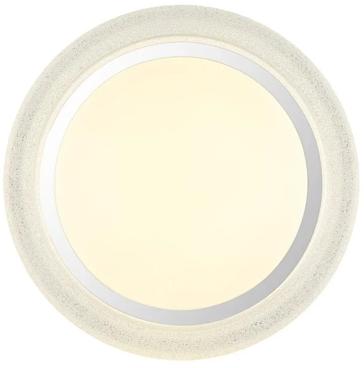 Plafoniera LED alba cu plastic sparkle MARCIA
