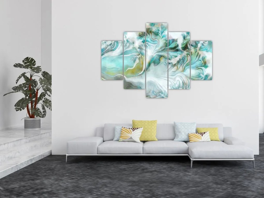 Tablou - Pictura modele abstracte de pictură (150x105 cm)