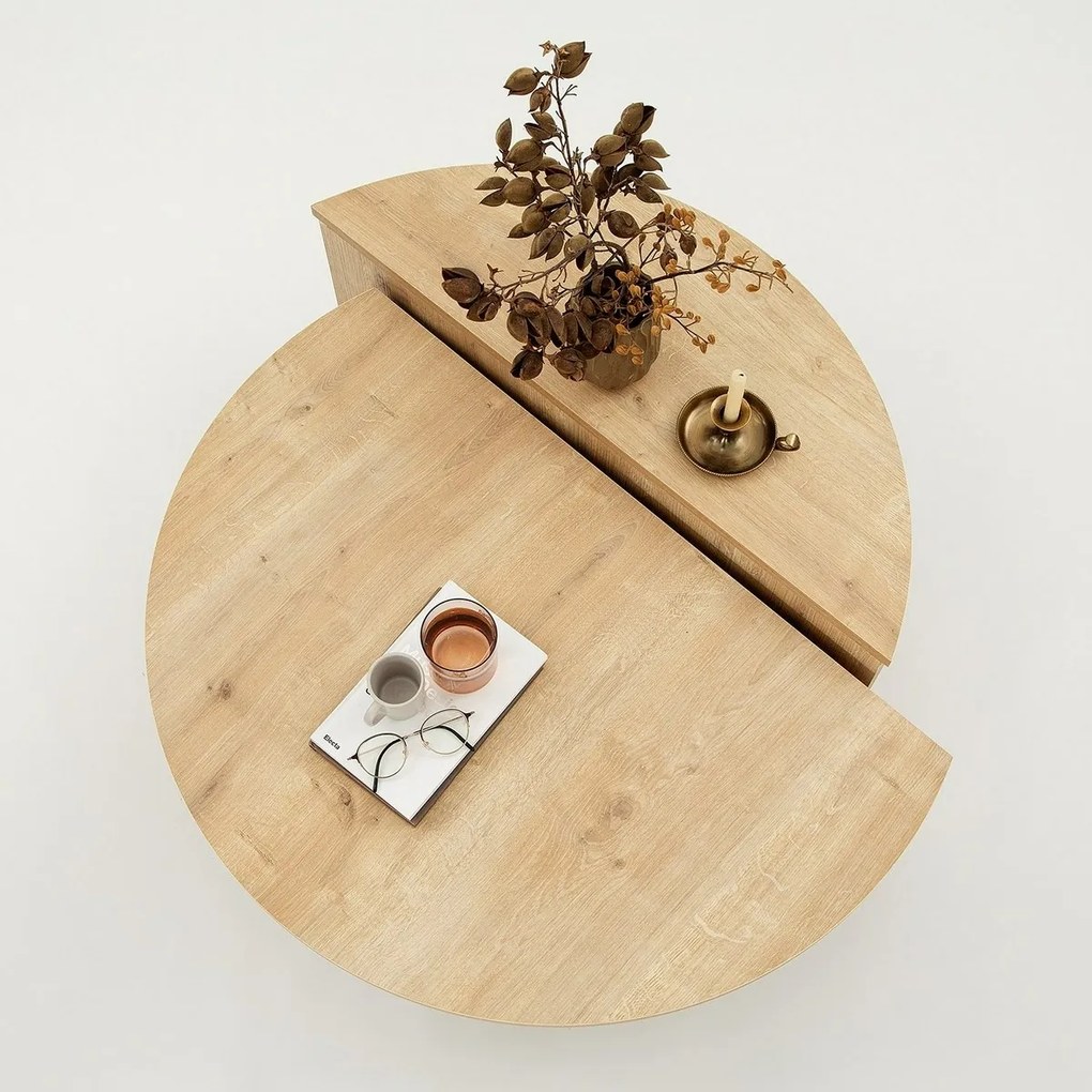 Măsuță de conferință Podium Sapphire Oak