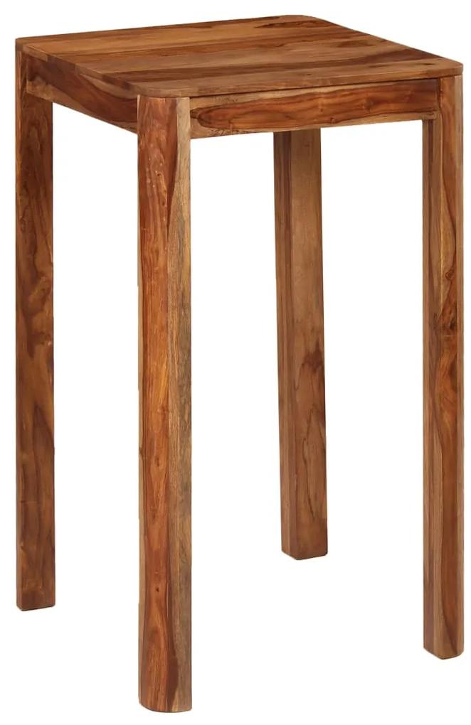 246258 vidaXL Masă de bar, 60 x 60 x 107 cm, lemn masiv de palisandru