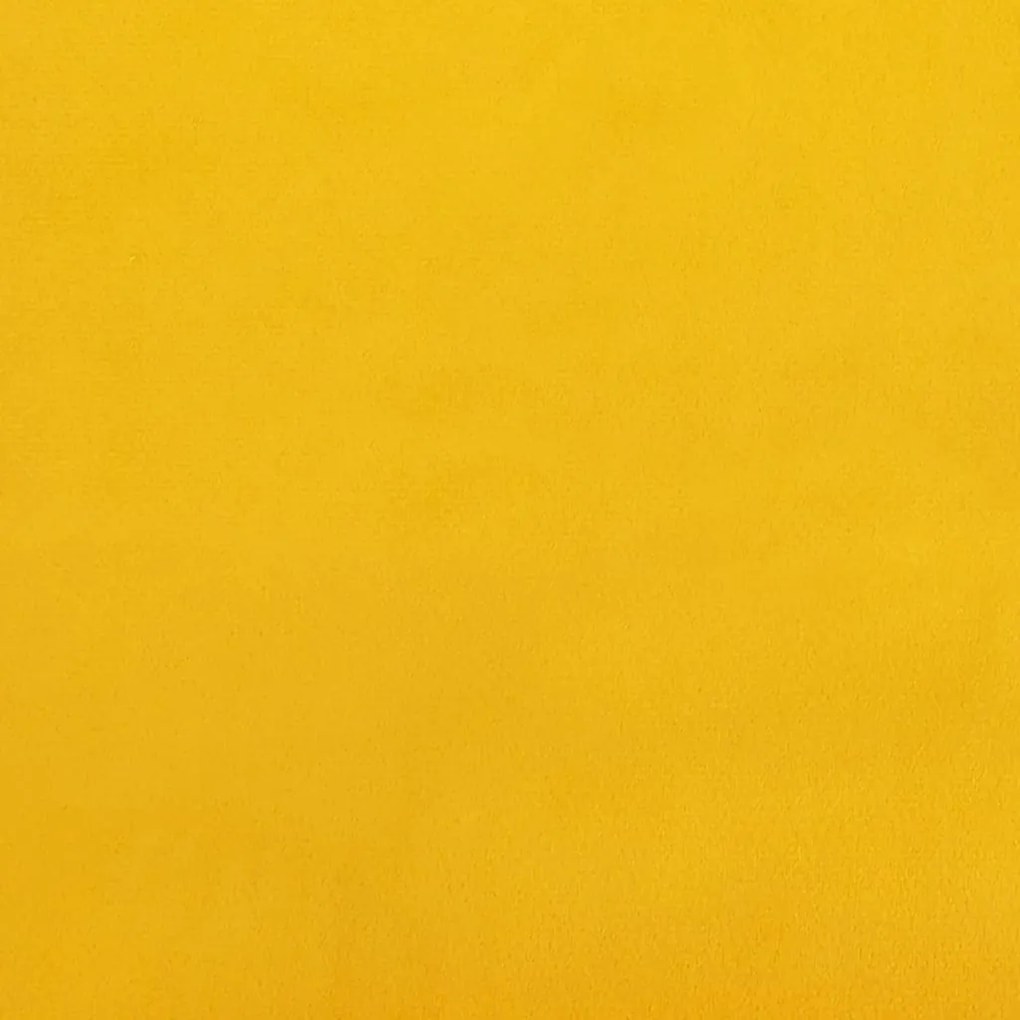 Banca, galben, 70x35x41 cm, catifea Galben, 70 x 35 x 41 cm