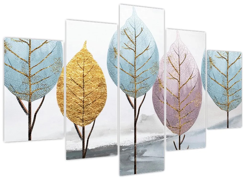 Tablou - Copaci design (150x105 cm)