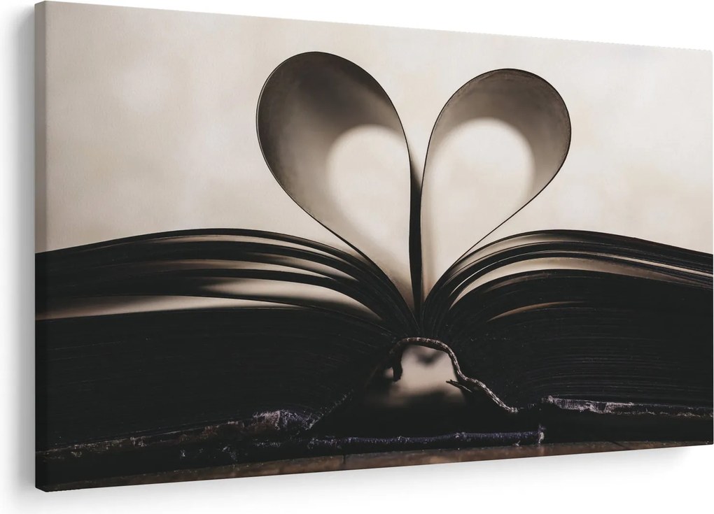 Tablou cu carte (90x60 cm)