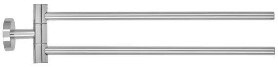 WENKO 20213100 - Suport pentru prosoape BOSIO SHINE 43x9 cm inox/argintiu