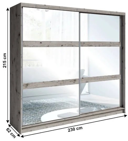 Dormitor GLOBAL265(inclusiv comoda)