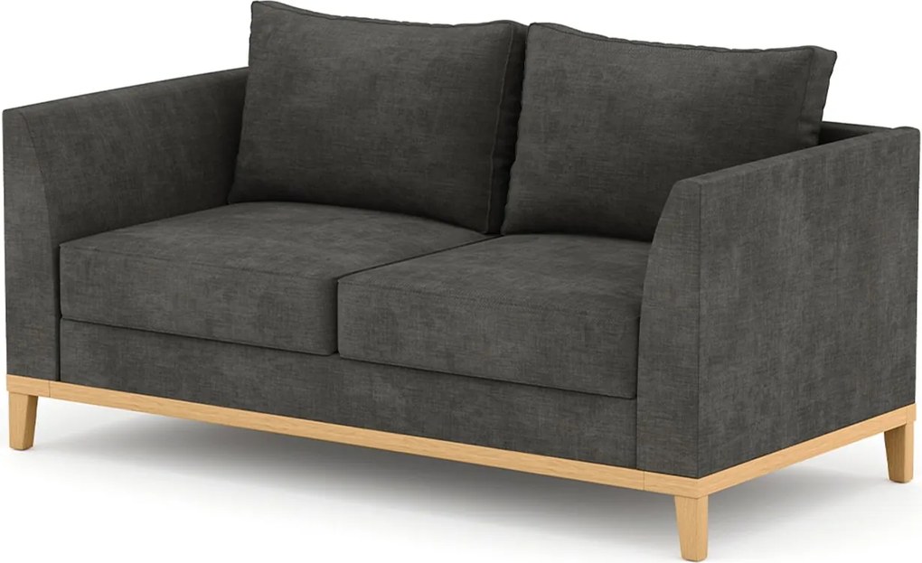 Canapea lemn masiv Graciano 180×86 cm