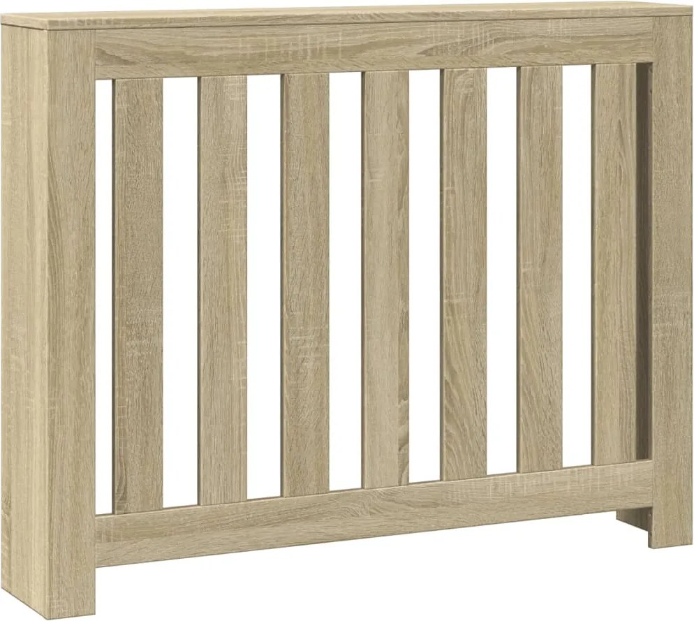 vidaXL Mască pentru calorifer stejar sonoma 104x20x82cm lemn prelucrat