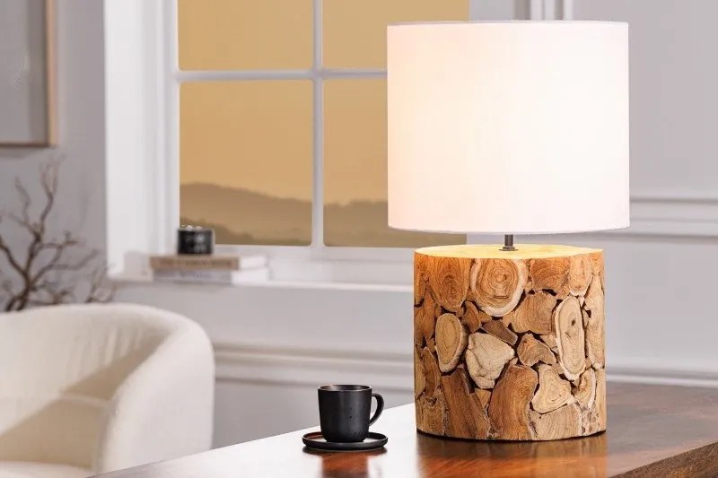 Veioza, Lampa de masa design unicat Pure Nature 45cm