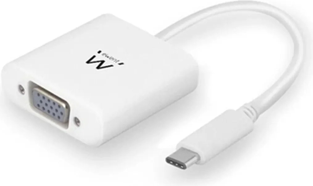 Adaptor USB-C la VGA Ewent EC1050