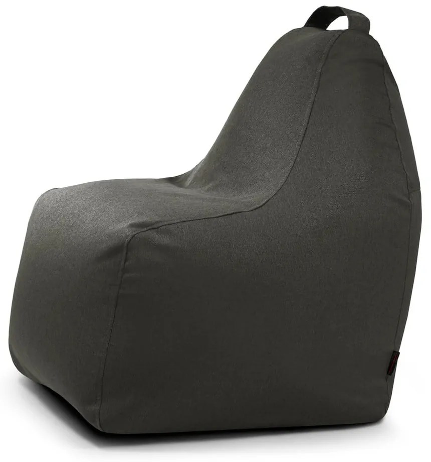 Fotoliu bean bag gri închis Play Amuse – SLOWDOWN