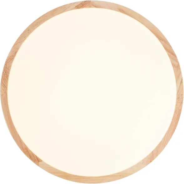 Brilliant - Plafonieră LED LASKOS LED/22W/230V, diam. 38 cm, lemn de hevea