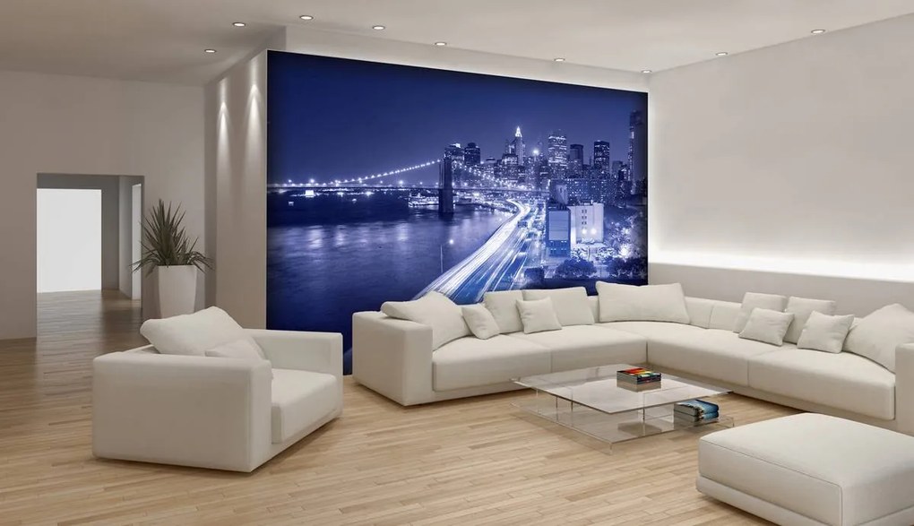 Fototapet - New York Brooklyn Bridge City (152,5x104 cm)