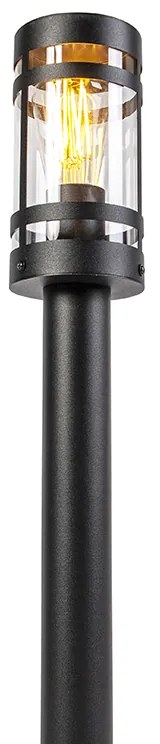 Lampă modernă de exterior neagră 80 cm IP44 - Gleam