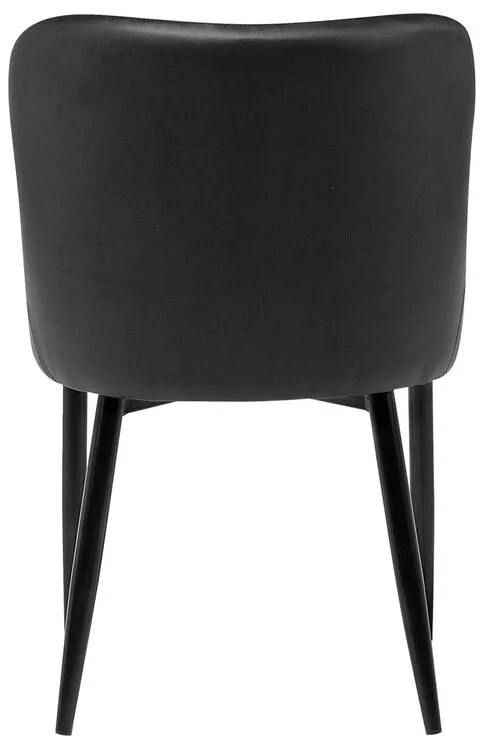 Set 2 buc. scaune pentru sufragerie Soho (negru). 1009898