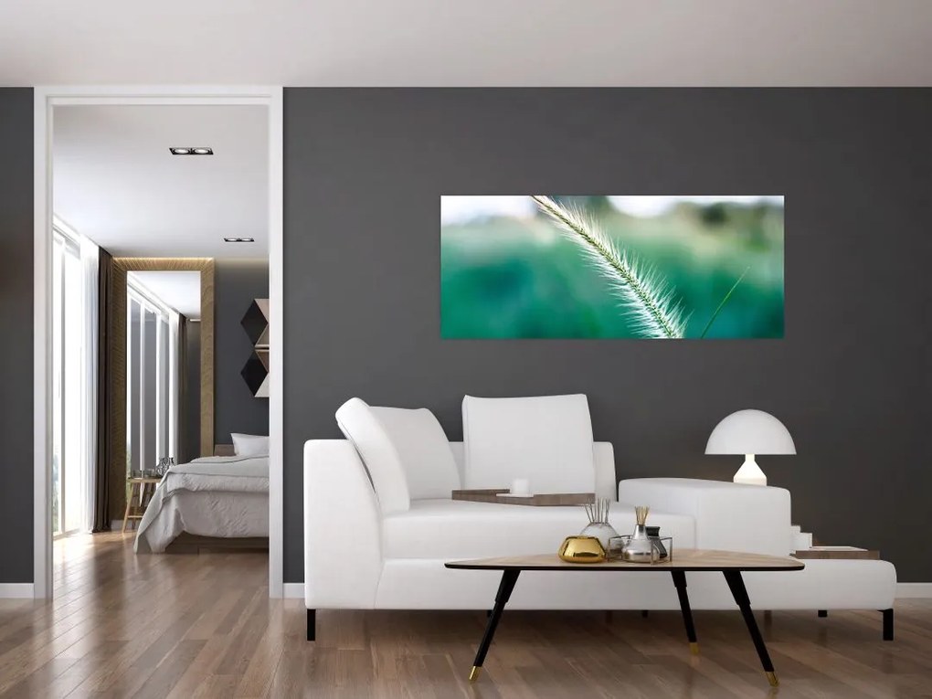 Tablou cu fir de iarbă (120x50 cm)