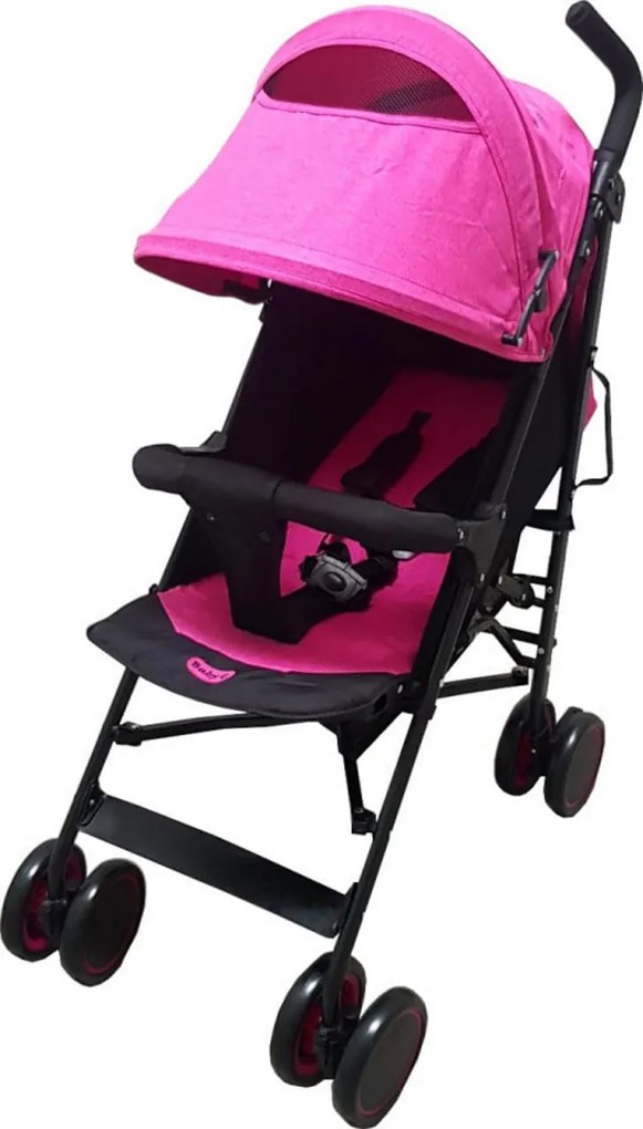 Carucior sport tip umbrela Baby Care™ PRO 803B, Spatar reglabil in 7 trepte, Pozitie somn, Amortizoare, Frana picior, Pliabil, Fucsia