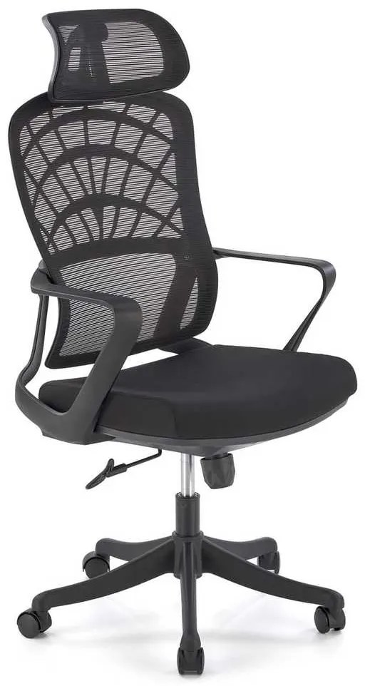 Scaun de birou Fidato, negru