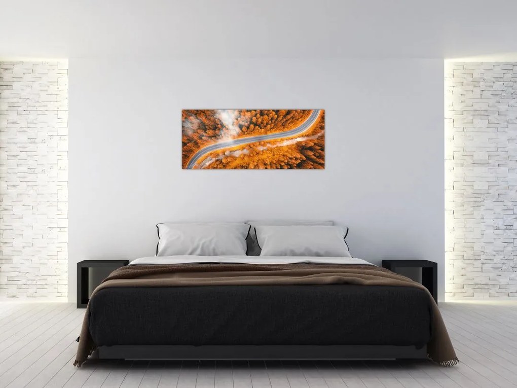 Tablou - Strada montană (120x50 cm)