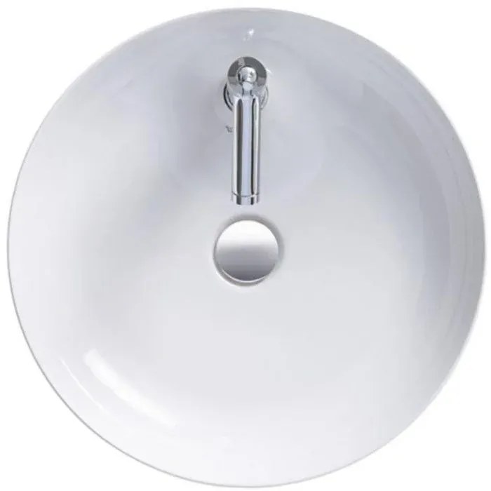 Lavoar baie pe blat, rotund Duravit Cape Cod 48x48 cm