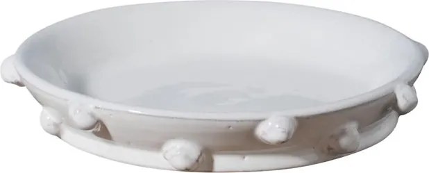 Farfurioara alba din ceramica, D18cm Dante