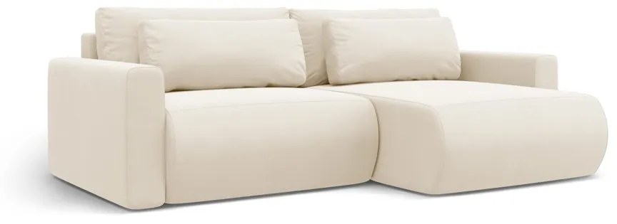 Coltar extensibil Belfast 3 locuri catifea L240 cm