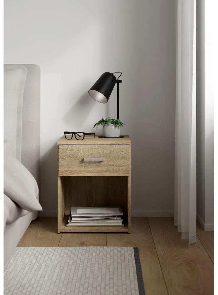 Noptieră GARBO, stejar sonoma