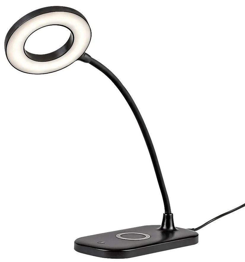 Lampă de masă cu LED Rabalux 74013 Harding, 5 W, negru